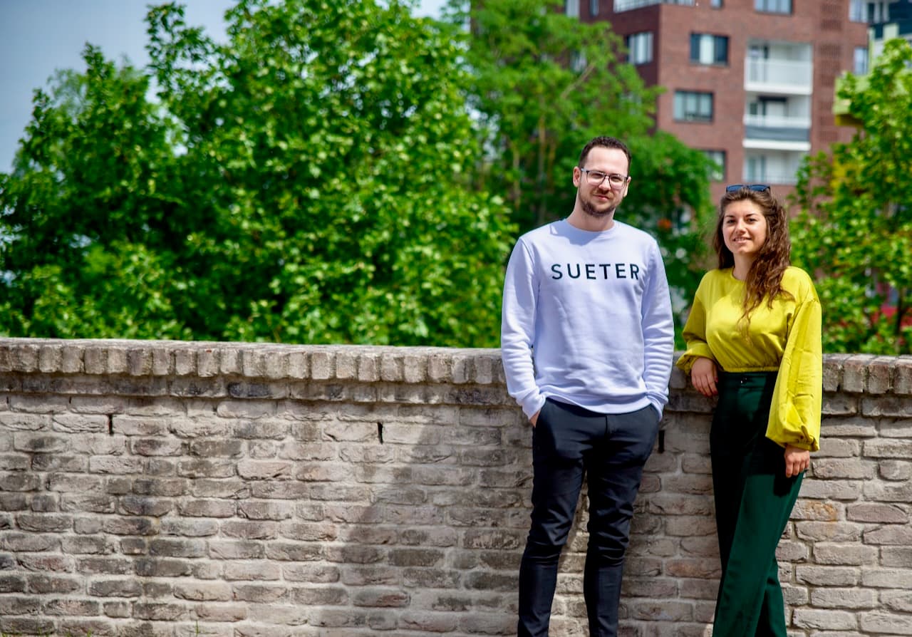 Sueter co-founders Vera and Thomas